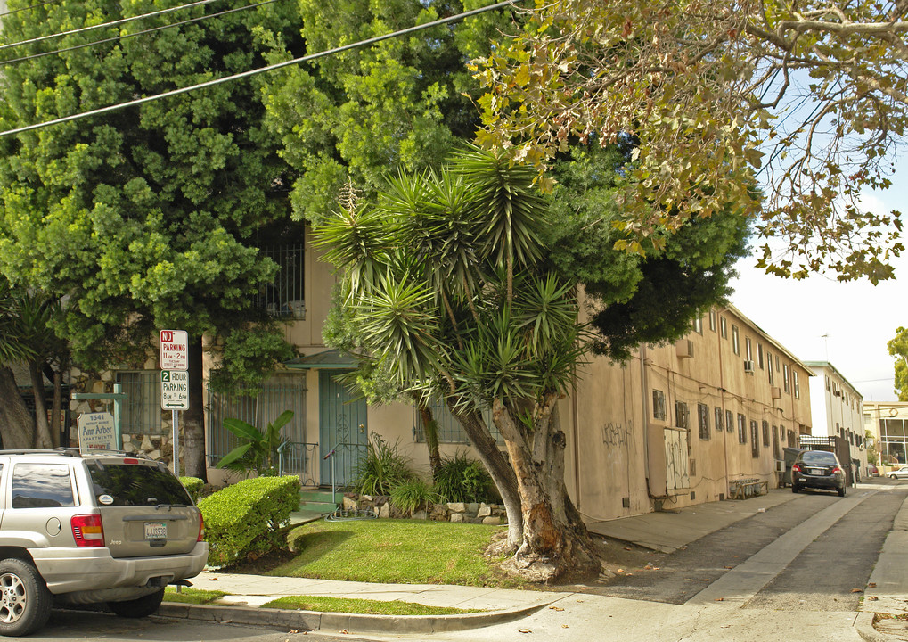 Ann Arbor Apartments in Hollywood, CA - Foto de edificio