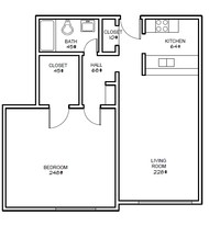 Sierra Apartments in Los Angeles, CA - Building Photo - Floor Plan