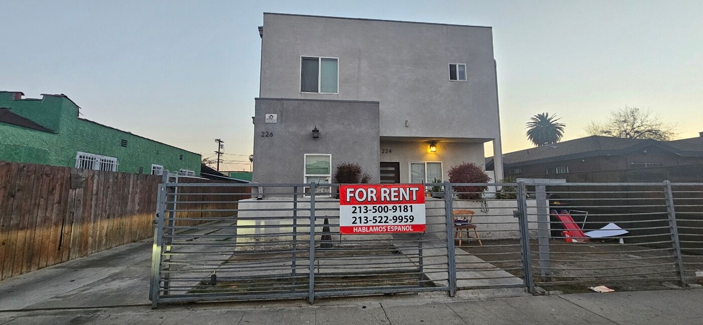 224 E 87th St in Los Angeles, CA - Foto de edificio