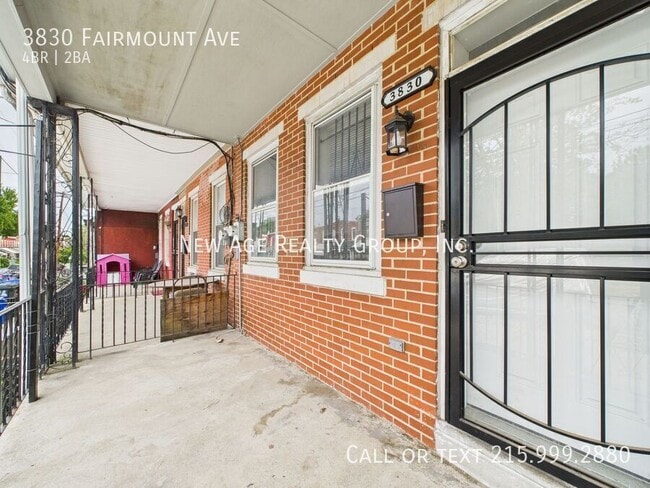 3830 Fairmount Ave in Philadelphia, PA - Foto de edificio - Building Photo