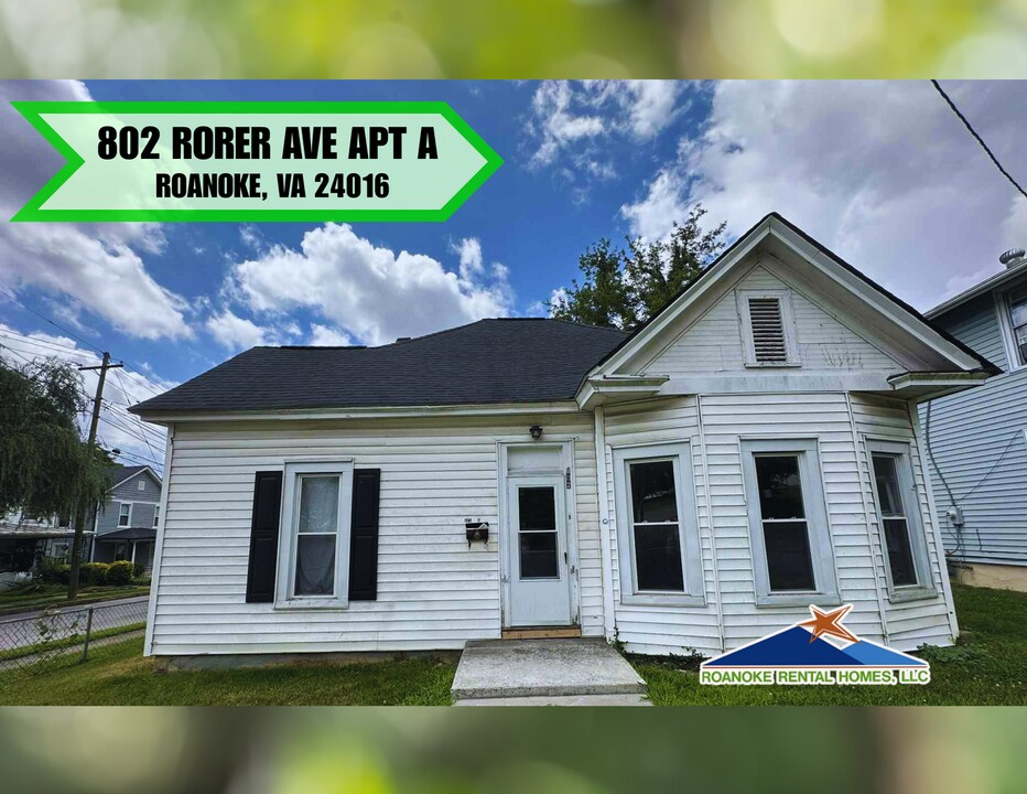 802 Rorer Ave SW in Roanoke, VA - Building Photo