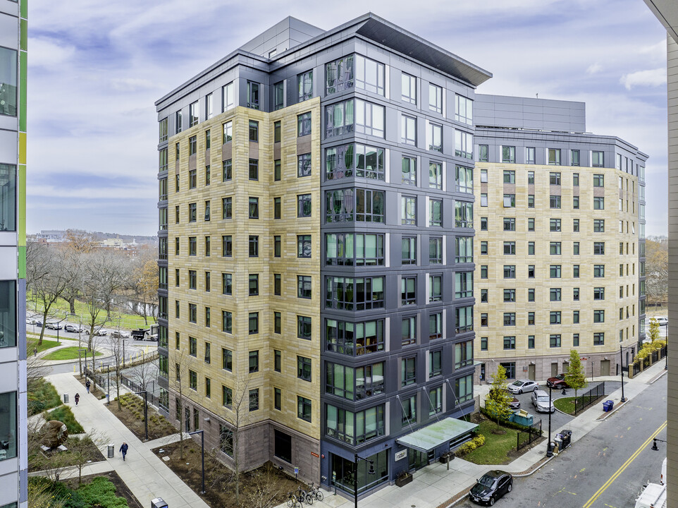 Mosaic on the Riverway in Boston, MA - Building Photo