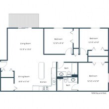 Meadows in West Fargo, ND - Foto de edificio - Floor Plan