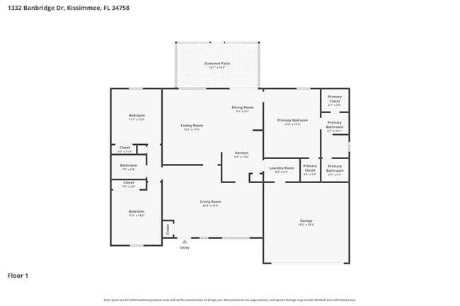 1332 Banbridge Drive in Kissimmee, FL - Building Photo - Building Photo