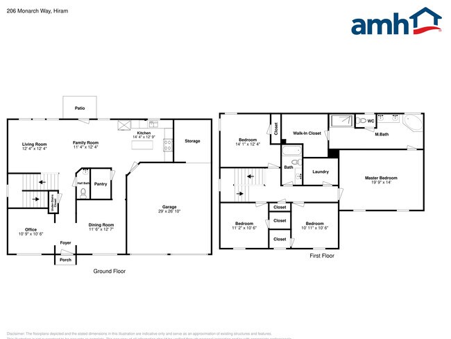 206 Monarch Way in Hiram, GA - Building Photo - Building Photo