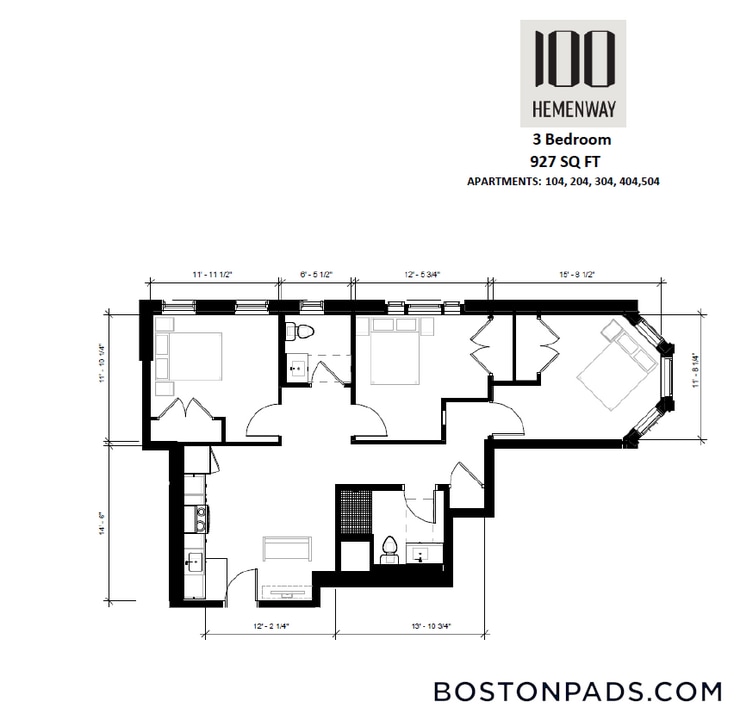 100 Hemenway St in Boston, MA - Building Photo