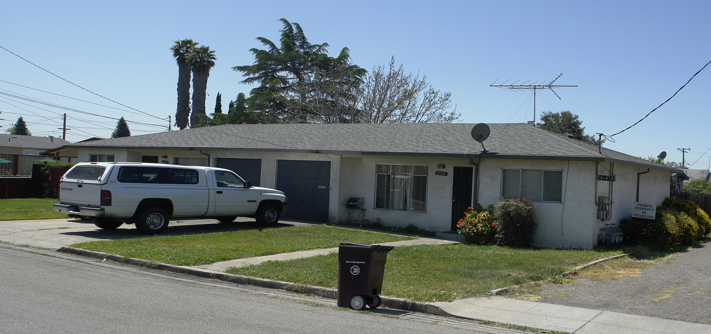 21843-21835 Vallejo St in Hayward, CA - Foto de edificio