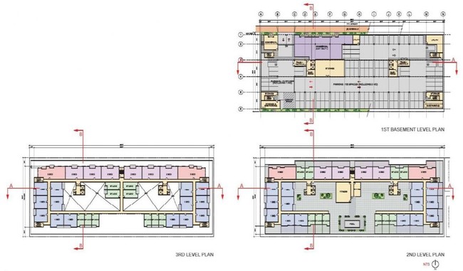 Apartments on 7th St @ Hoover St. in Los Angeles, CA - Building Photo - Floor Plan