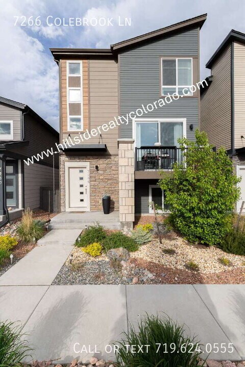 7266 Colebrook Ln in Colorado Springs, CO - Building Photo