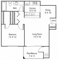 212 Glengarry Dr, Unit 212 Glengarry in Bloomingdale, IL - Building Photo