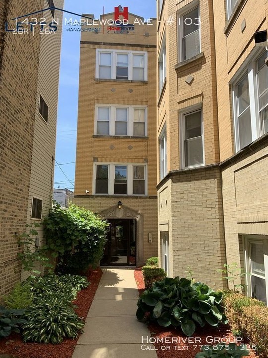 1432 N Maplewood Ave-Unit -#103 in Chicago, IL - Building Photo