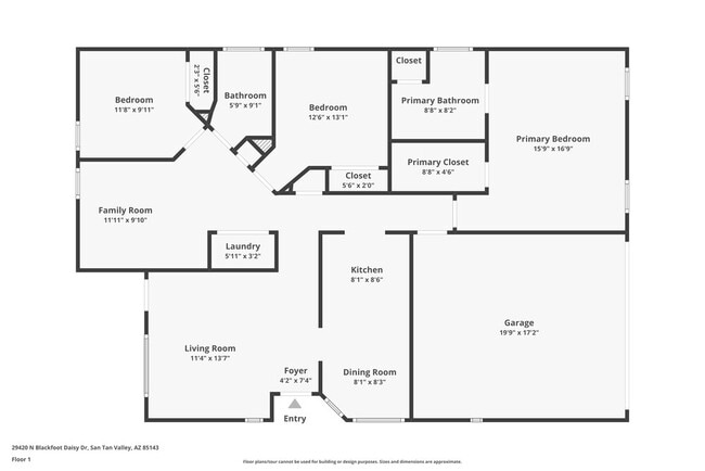 29420 N Blackfoot Daisy Dr in San Tan Valley, AZ - Foto de edificio - Building Photo