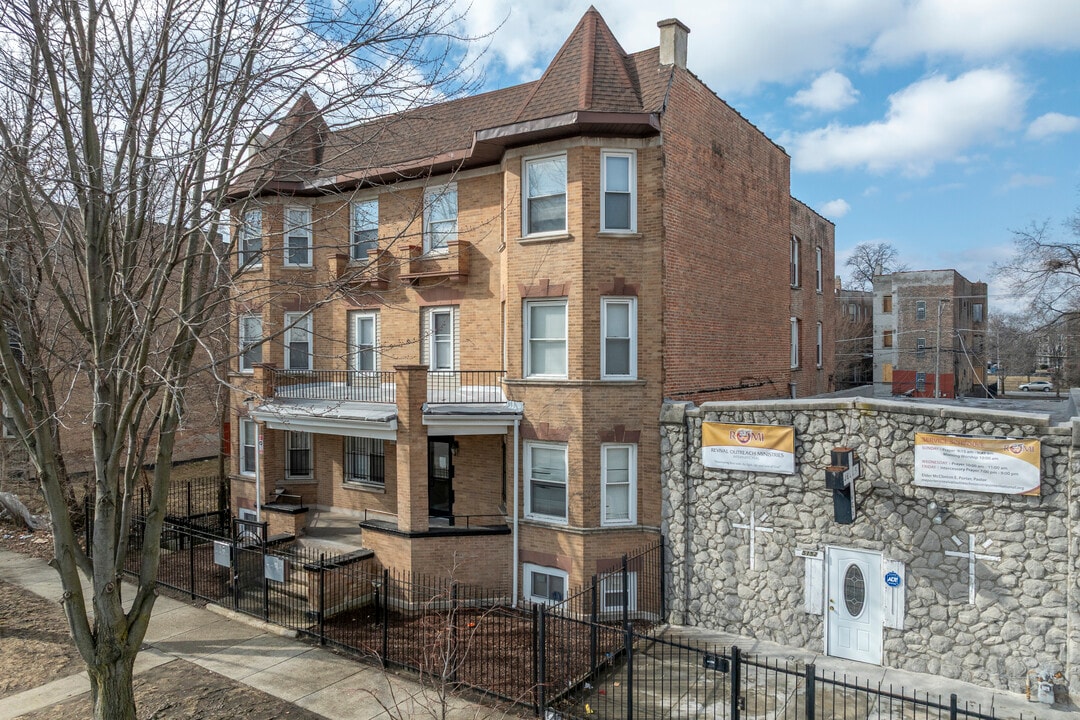 5154-5156 S Indiana Ave in Chicago, IL - Foto de edificio