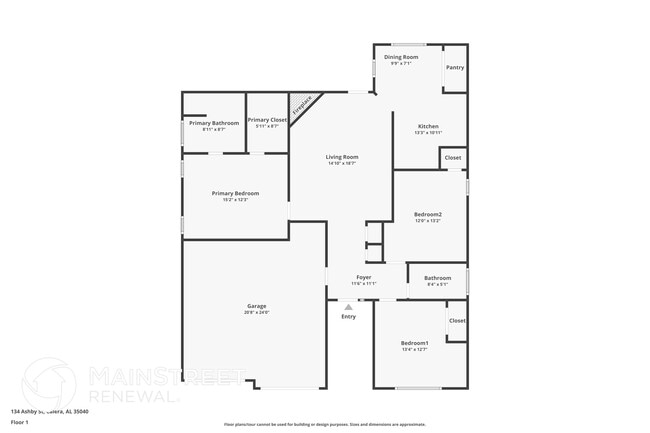 134 Ashby St in Calera, AL - Foto de edificio - Building Photo