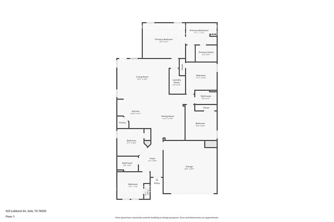 422 Lubbock Dr in Azle, TX - Foto de edificio - Building Photo