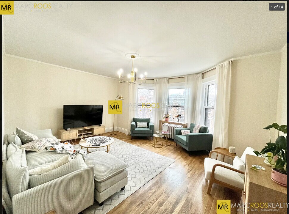 11 Euston St, Unit 3 in Brookline, MA - Foto de edificio