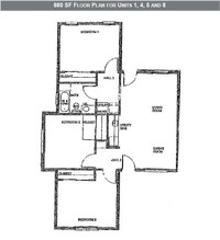 Villas Del Norte in San Antonio, TX - Building Photo - Floor Plan