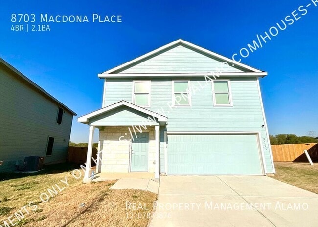 property at 8703 Macdona Pl