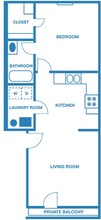 Chateau Royale Apartments in Morgantown, WV - Building Photo - Floor Plan