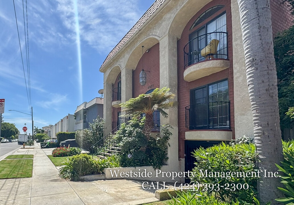 4071 McLaughlin Ave in Los Angeles, CA - Foto de edificio