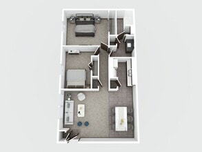 Birchwood Apartments in Fond du Lac, WI - Foto de edificio - Floor Plan