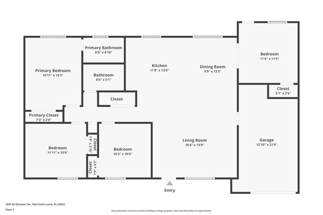 1941 SE Oxmoor Terrace in Port St. Lucie, FL - Building Photo - Building Photo
