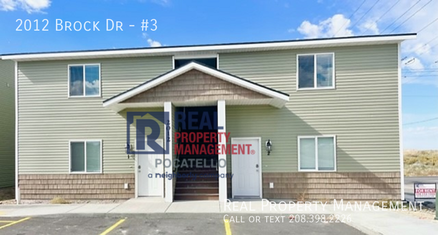 2012 Brock Dr, Unit #3 in Pocatello, ID - Foto de edificio