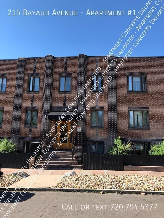 215 E Bayaud Ave in Denver, CO - Building Photo - Building Photo