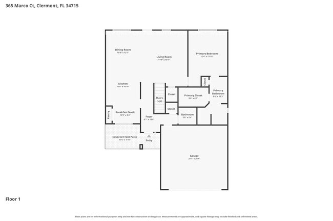 365 Marco Ct in Clermont, FL - Foto de edificio - Building Photo