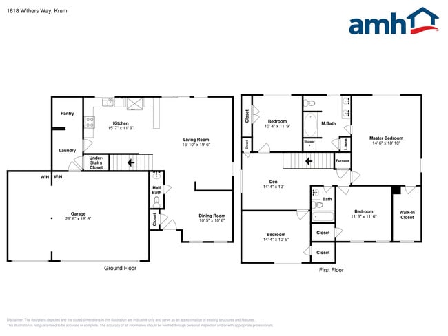 1618 Withers Way in Krum, TX - Foto de edificio - Building Photo