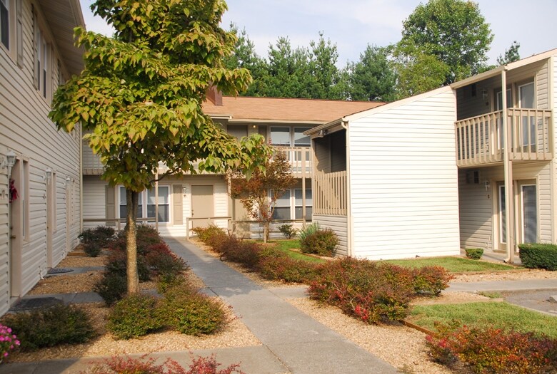 Evergreen Terrace in Johnson City, TN - Building Photo