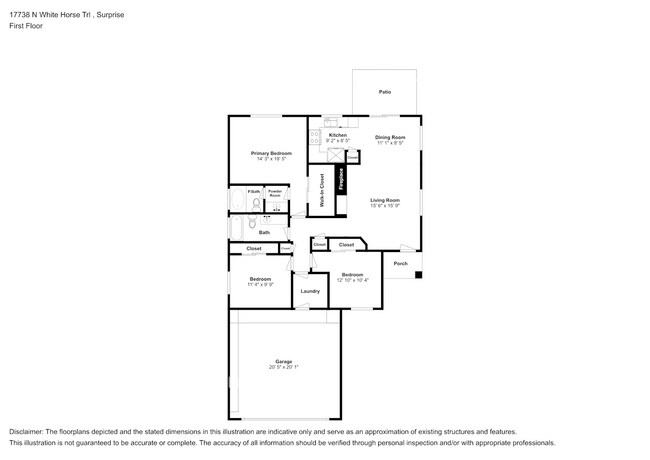 17738 N White Horse Trail in Surprise, AZ - Building Photo - Building Photo