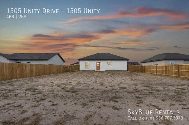 property at 1505 Unity Dr