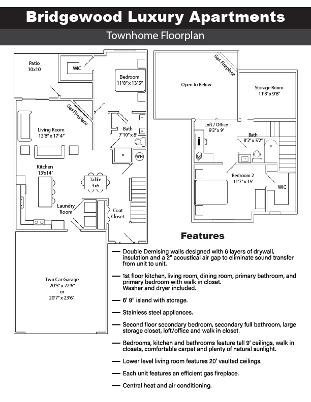 Bridgewood Apartments in Neenah, WI - Building Photo - Floor Plan