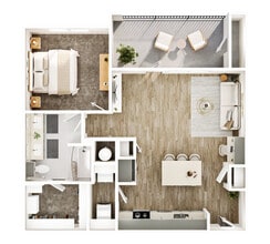 Emblem Ravine in Dallas, TX - Foto de edificio - Floor Plan