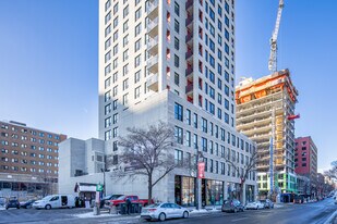 Myriade Condos for rent Ville Marie in Montréal, QC - Building Photo