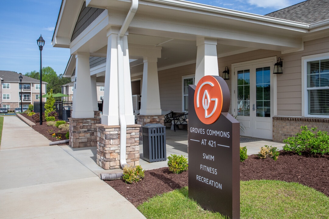 The Groves at 421 in Lillington, NC - Foto de edificio
