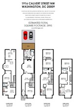 1916 Calvert St NW in Washington, DC - Building Photo - Floor Plan