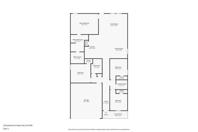 1812 Javelina St in Royse City, TX - Foto de edificio - Building Photo