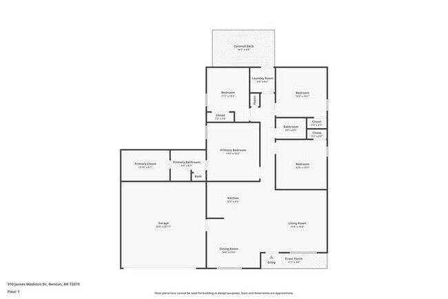 910 James Madison Dr in Benton, AR - Foto de edificio - Building Photo