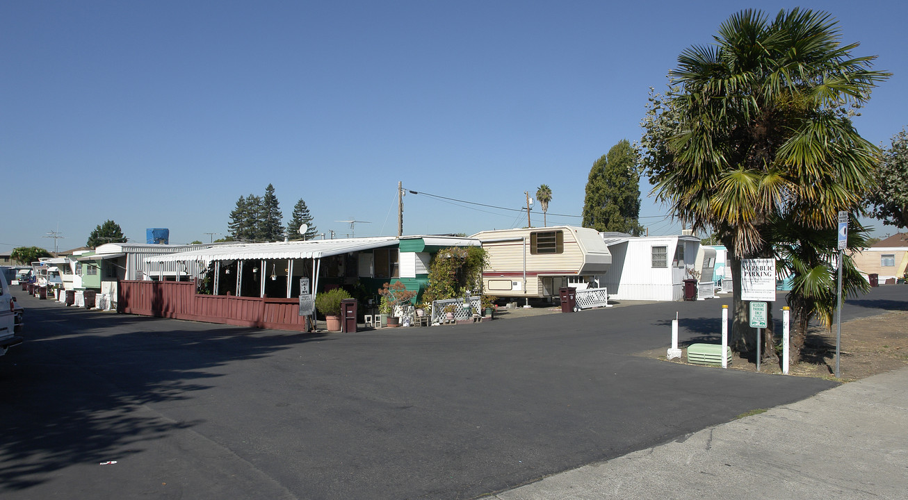 Herperian Trailer Park in San Leandro, CA - Building Photo