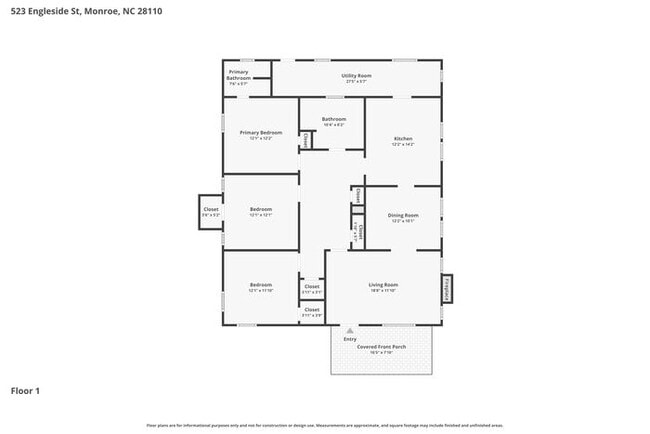 523 Engleside St, Unit 61 in Monroe, NC - Foto de edificio - Building Photo
