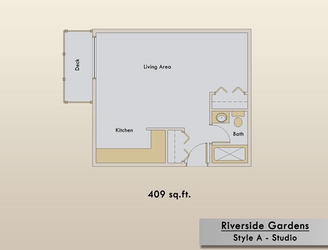 Riverside Gardens in Kamloops, BC - Building Photo - Floor Plan