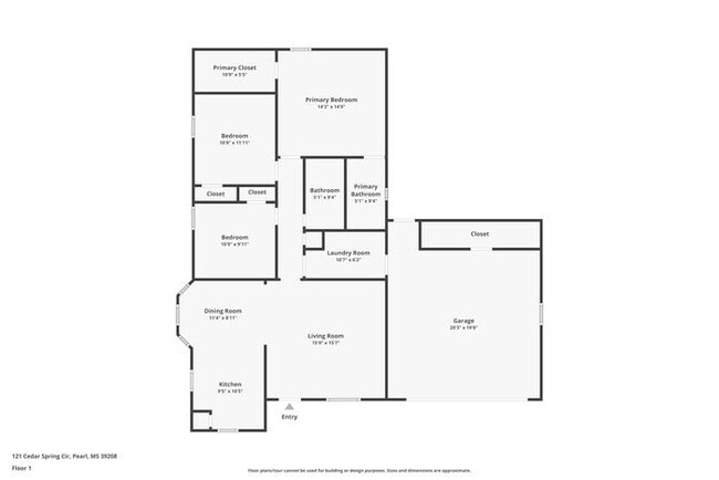 121 Cedar Spring Cir in Pearl, MS - Building Photo - Building Photo