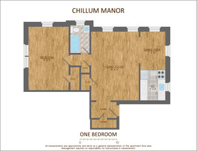 Chillum Manor Apartments in Washington, DC - Foto de edificio - Floor Plan