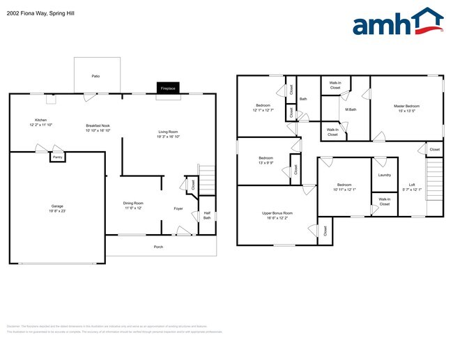 2002 Fiona Way in Spring Hill, TN - Foto de edificio - Building Photo