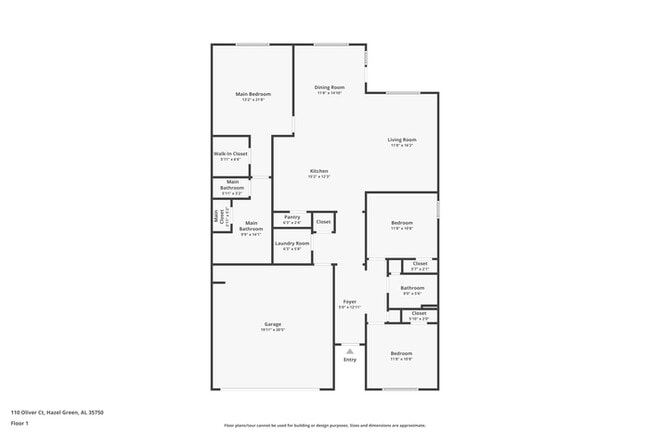 110 Oliver Ct in Hazel Green, AL - Building Photo - Building Photo