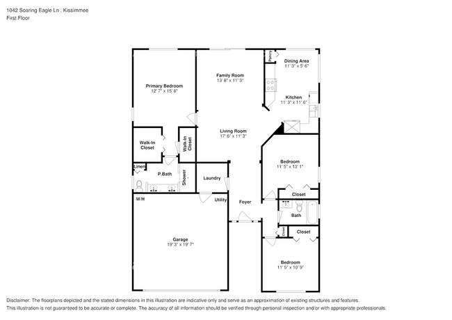 1042 Soaring Eagle Ln in Kissimmee, FL - Foto de edificio - Building Photo