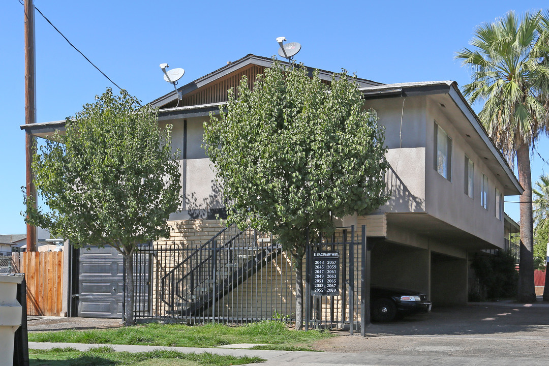 Twin Palms Apartments in Fresno, CA - Foto de edificio