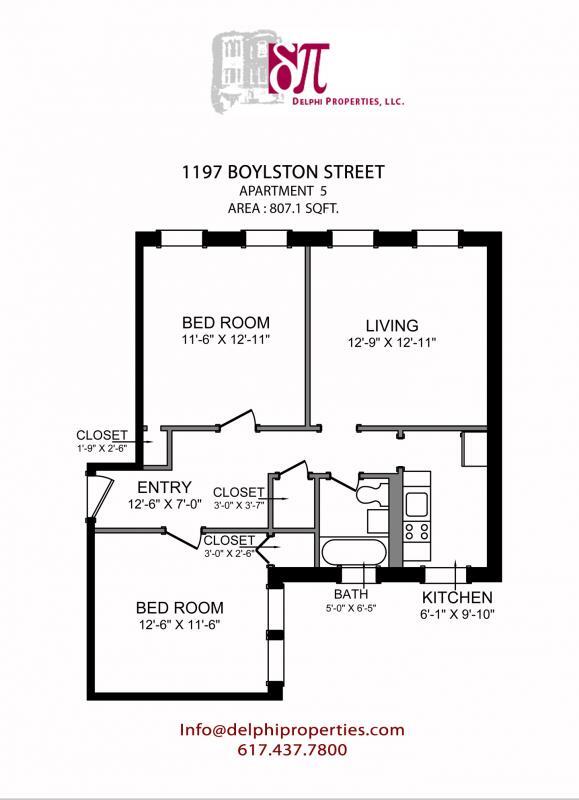 1193 Boylston St, Unit #5 in Boston, MA - Building Photo - Building Photo